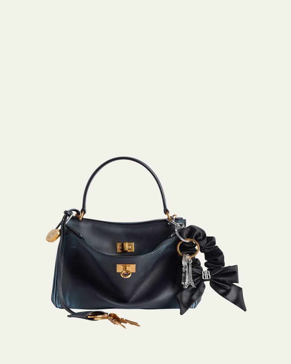 Rodeo Mini Smooth Leather Top-Handle Bag